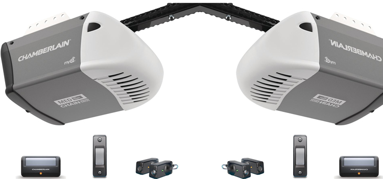 chamberlain garage door openers in Indio